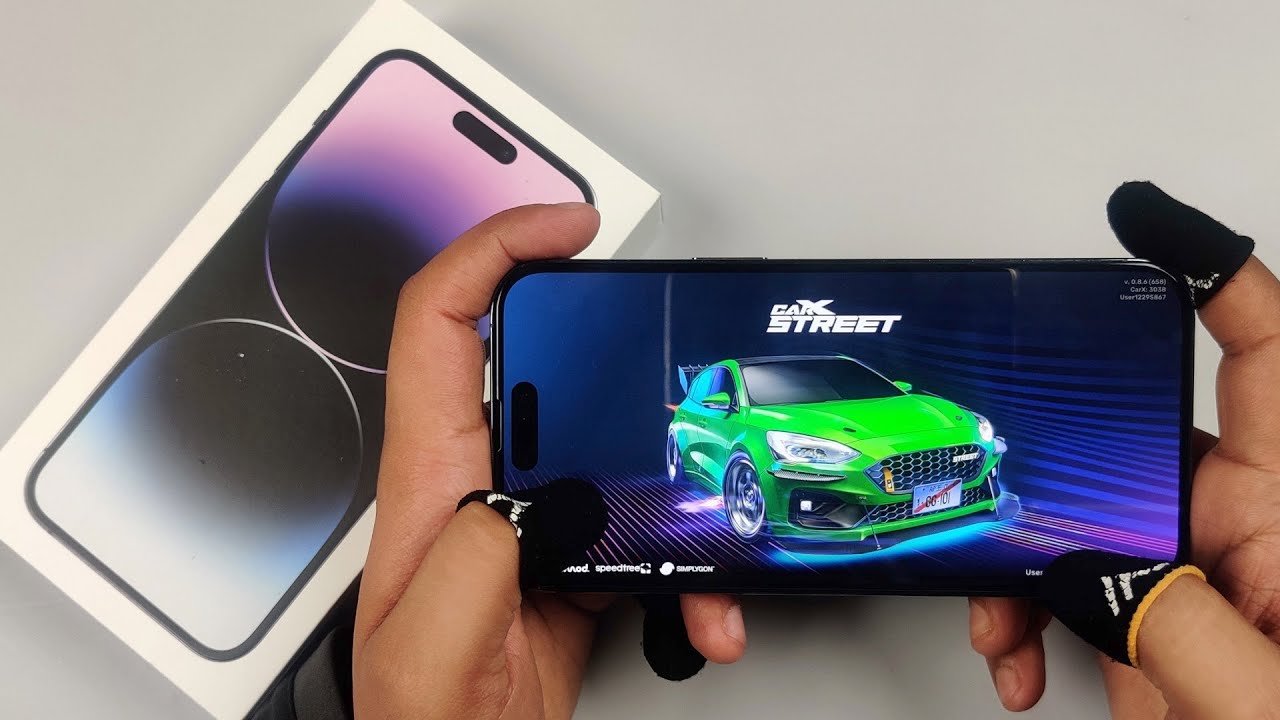 IPHONE 14 PRO MAX CARX STREET GAMEPLAY TEST | SETTING BEST MOBILE CAR RACING NEW GAMES | 2022 | 2023