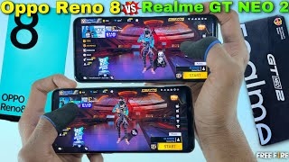 Realme GT neo 2 vs Oppo reno 8 speed test comparisons and all features test
