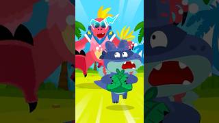 Super-Velociraptor to the Rescue | Dinosaur Songs for Kids | #JunyTony #shorts