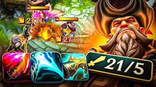 THIS GANGPLANK BUILD DOES ILLEGAL DAMAGE