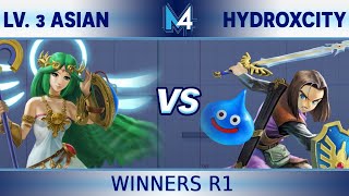 Lv.3 Asian (Palutena) vs Hydroxcity (Hero) - Thursday Throwdown 95 Winners R1