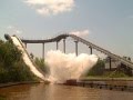 Crazy boat splash ride  blackfoot falls  wild adventures