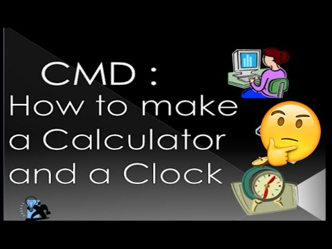 How to make clock using notepad