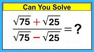 Nice Square Root Simplification | How to Solve!!!!