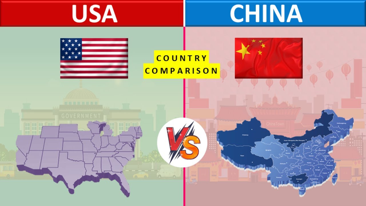 USA vs China_Country comparison 2023 YouTube
