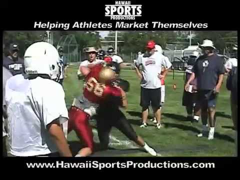 Sean Kamakakehau (Maka) Pickard, 2010 Football Cam...