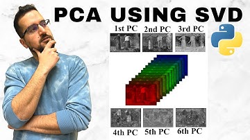 Principal Component Analysis (PCA) Using Singular Value Decomposition (SVD) in Python