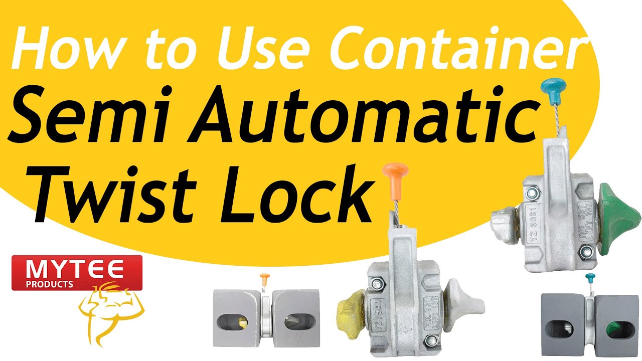 Shipping Container Manual Twist Lock - Handlocking For Stacking Shipping  Containers