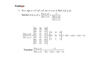 Applied Mathematics-III (3 Sem )Jacobians