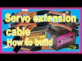 💡-RC servo cable extensions  how to build - como hacer extensiones de servos RC