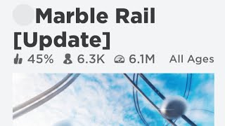 Marble Rail:ابتكر مساراتك الخاصة واستمتع برحلة ممتعة في لعبة الكرات الملونةRoblox level(Zone2:Nr5)