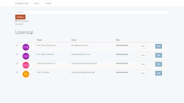 Filter vue table role column using underscore in laravel 5 3 part 2