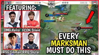 What Pro Marksman Doesn't tell You (Ft. Kelra, Silent, Skylar, Emman) | MLBB screenshot 5