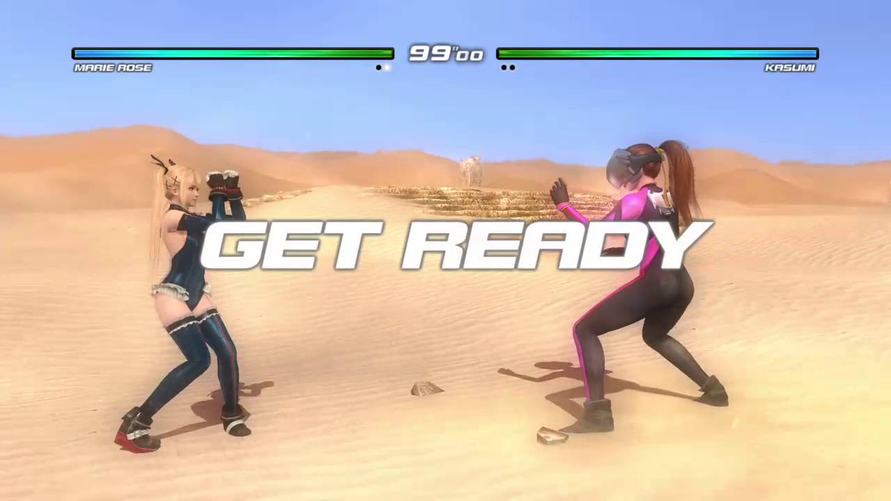 Dead or alive 5 last round versus solo match Marie rose vs kasumi ps4 ...