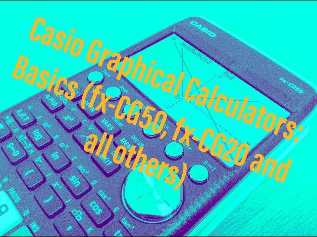 Unboxing Casio fx-CG50 graphical calculator 
