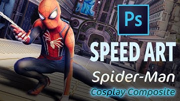 Speed Art | Photoshop | Cosplay Composite - Spider Man