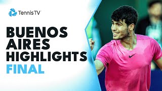 Carlos Alcaraz vs Cam Norrie For the Title | Buenos Aires 2023 Final Highlights