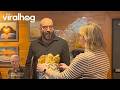 Service Worker Surprised With Memorial Birthday Gift || ViralHog
