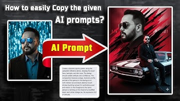 How to easily Copy the given AI prompts text? | AI prompts တွေကို အလွယ်တကူ ကူးယူနည်း။ #ai #prompt