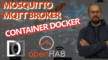 OPENHAB in a NUTSHELL: 28. MQTT: Installation of MOSQUITTO BROKER as DOCKER CONTAINER