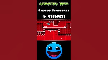 PHOBOS Jumpscare in Geometry Dash 🤯 #geometrydash #trending #robtop #feedshorts #fyp