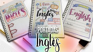 Portadas para cuadernos de Inglés fáciles y bonitas - thptnganamst.edu.vn