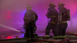 Fire destroys businesses in Worcester
