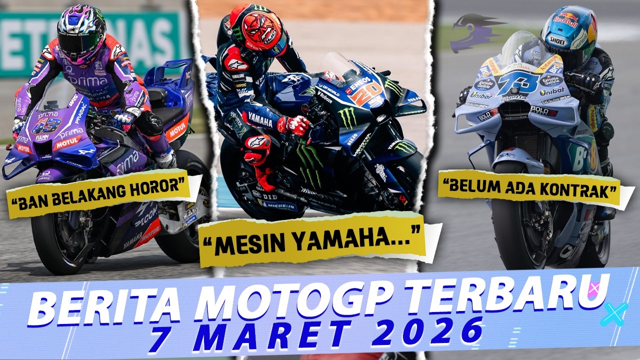 Quartararo Bongkar Borok Yamaha😮‍💨Miller: Ban Belakang Horor😱Alasan Marquez Belum ada Kontrak Ducati