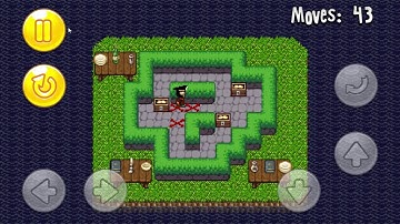 Sokoban of pirate walkthrough - Level 46