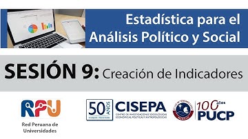 Sesión 9: Creación de Indicadores