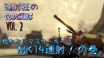 [PS3]連射狂のCOD:MW3 DOM(MK14) 38-26。