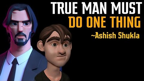 True man must do 1 thing || Ashish Shukla from Deep Knowledge