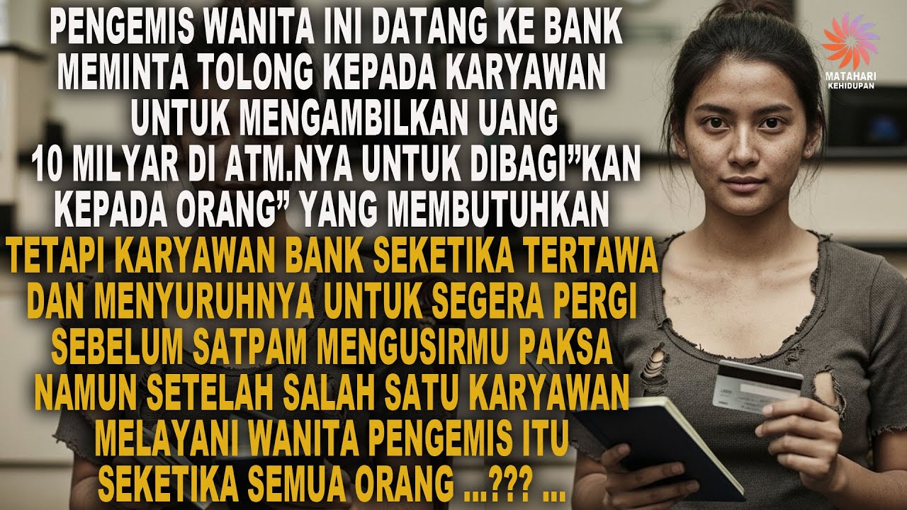 VIRAL ‼️ Di tertawakan karena berpenampilan PENGEMIS saat ingin ambil uang - tetapi ini yang terjadi