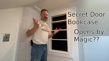 Secret Door Bookcase with Secret Latch -How does it open?
