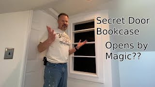 Secret Door Bookcase with Secret Latch -How does it open?