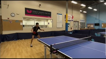Butterfly Training Tips with Anav Gupta - Two Backhands Loops Two Forehand Loops