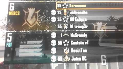 Dispute 4v4 raid 6-5 "all about karmmma"