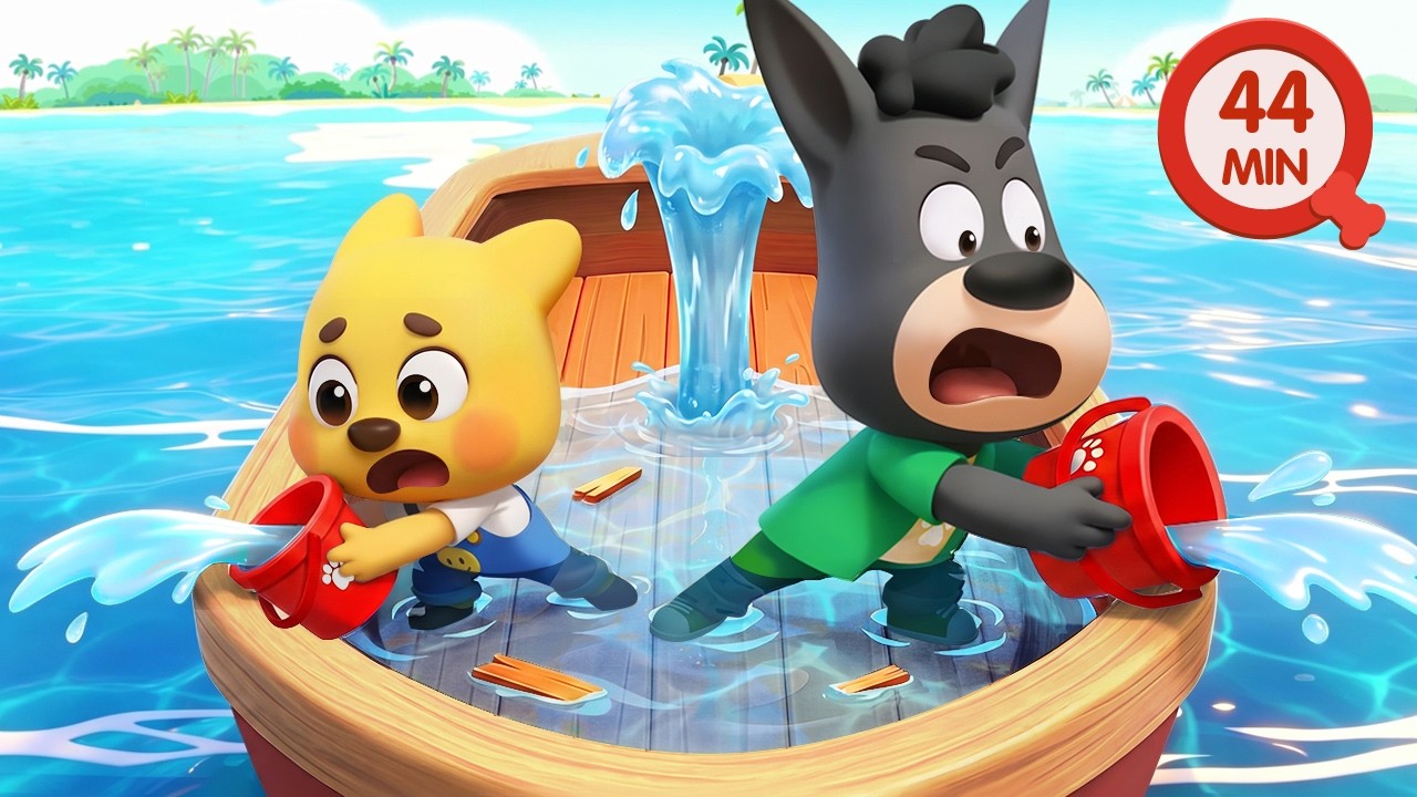 Lost at Sea | Safety Rules for Kids | Educational Cartoon | Sheriff Labrador