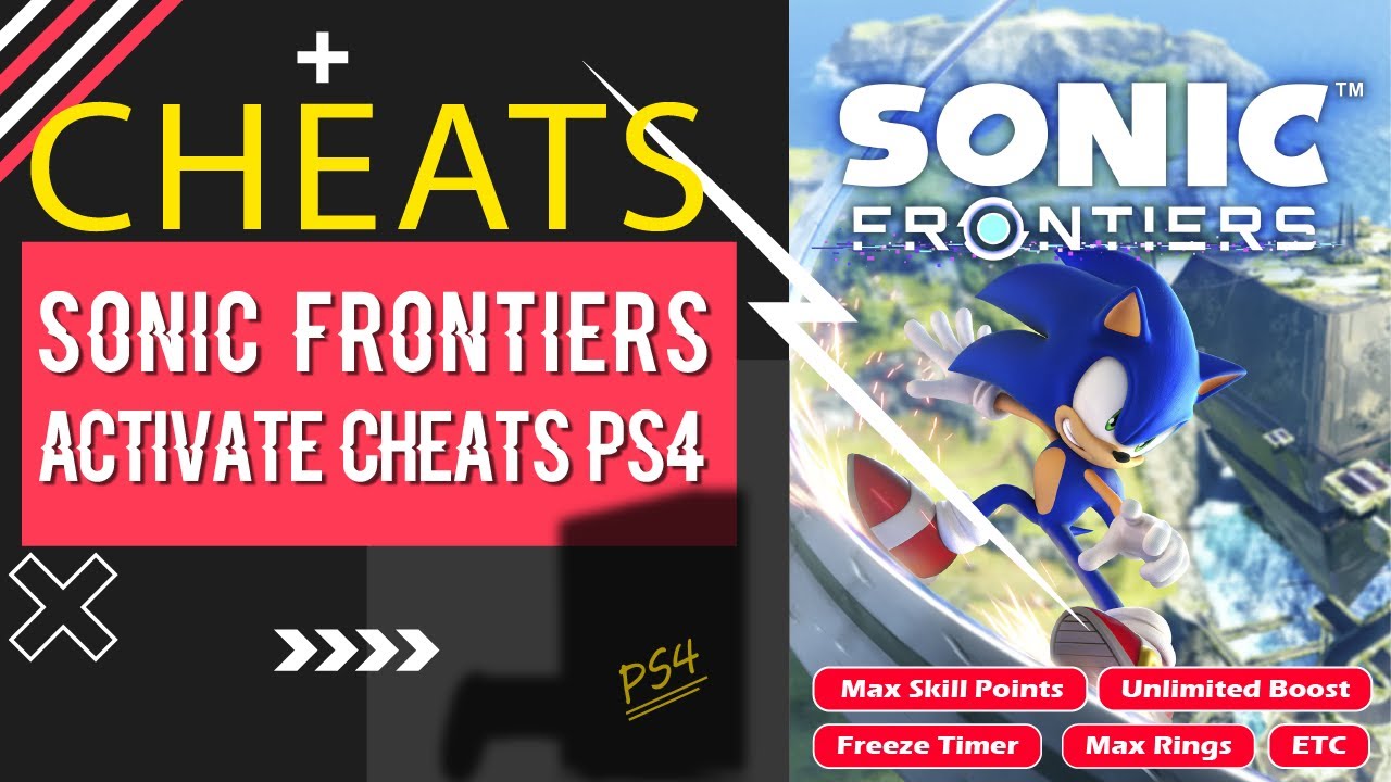 SONIC FRONTIERS CHEATS, SONIC FRONTIERS, SONIC FRONTIERS HOW TO