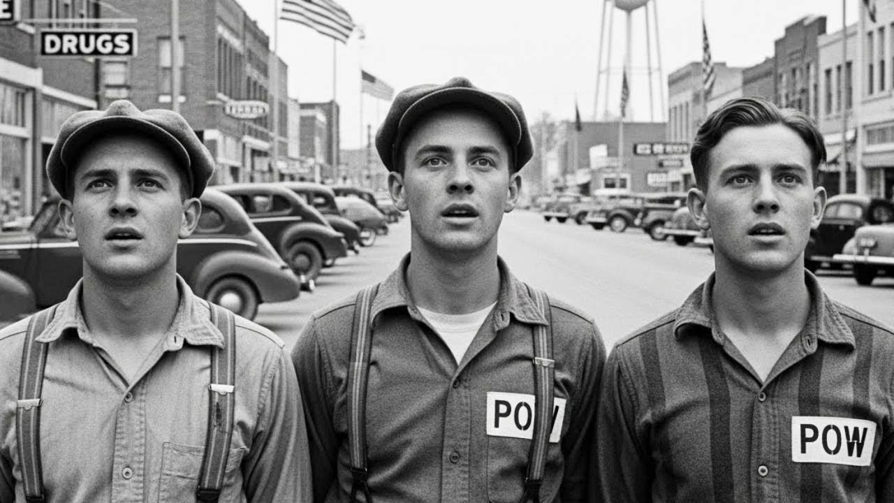 Немецкие военнопленные были потрясены, впервые увидев американских мирных жителей.