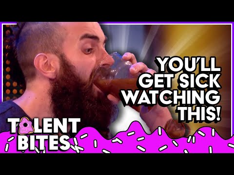 VOMIT Inducing Drinking Challenge Gets Messy BITES