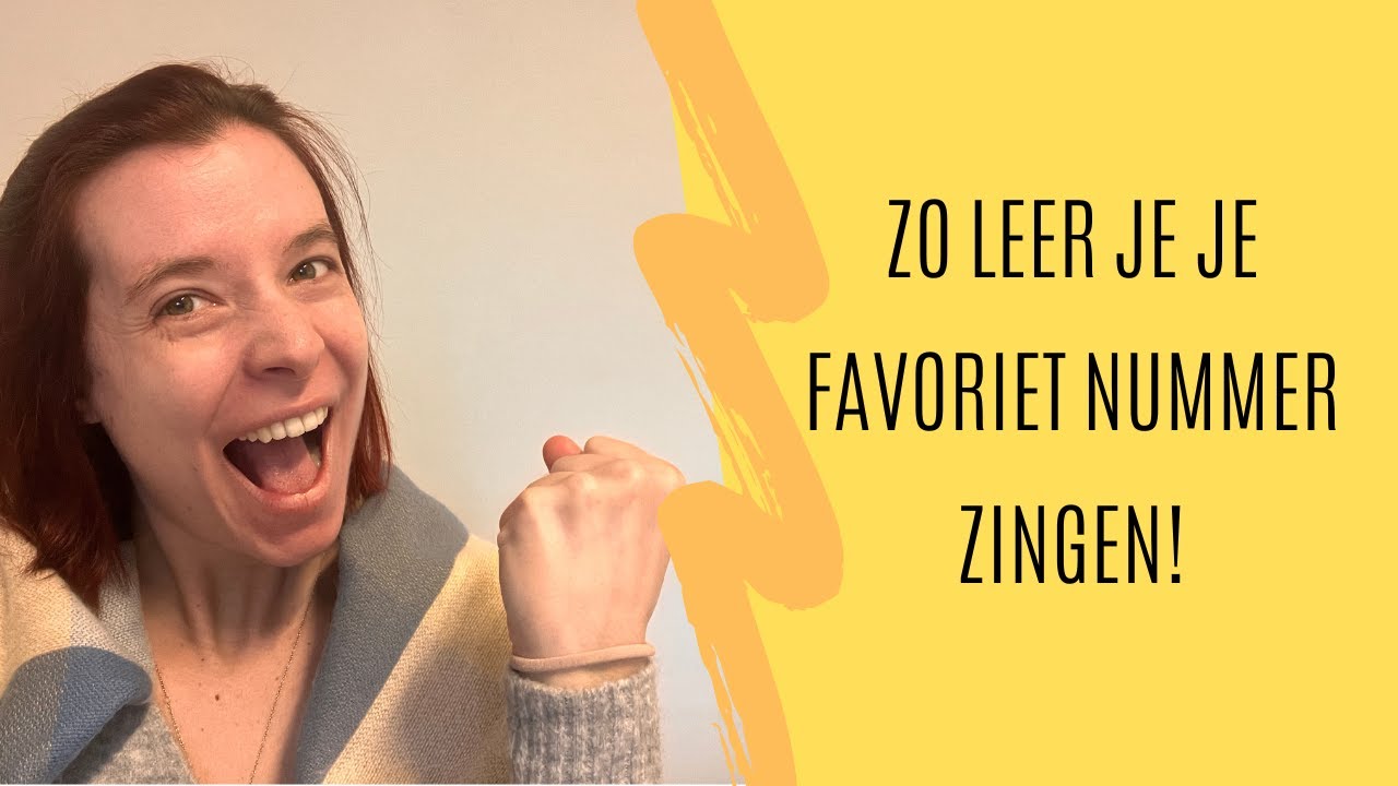 Zo Leer Je Je Favoriet Nummer Zingen!