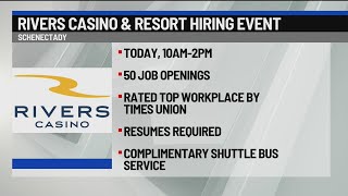 Rivers Casino and Resort hiring event today screenshot 4