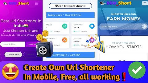 ❤️‍🔥 How to Create a Professional Url shortener Like mdisk/Linkpays/Xpshort/Vipurl 👍 by Adlinkfly.⚡️