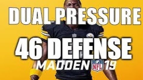 Madden 19 Glitches Cheats and Tips - Dual Pressure - 46 Defense