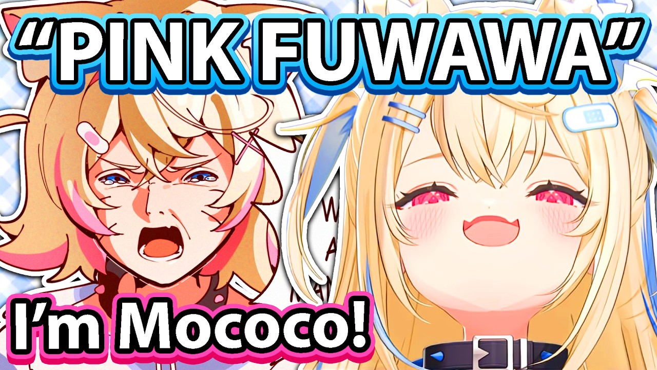 Mococo's Reaction when She Got Called 'Pink Fuwawa' 【Hololive】