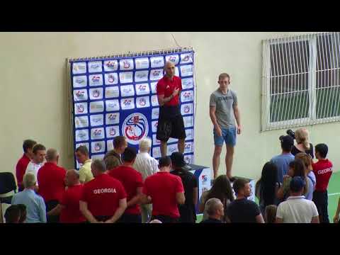 ლაშა გურულის ტრიუმფი 69 კგ. წონით კატეგორიაში 2018 წ. კრივში \"A\" კლასის საერთაშორისო ტურნირზე.