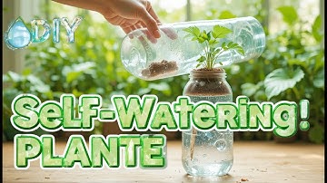 Turning Plastic Bottles into Self-Watering Systems for Plants