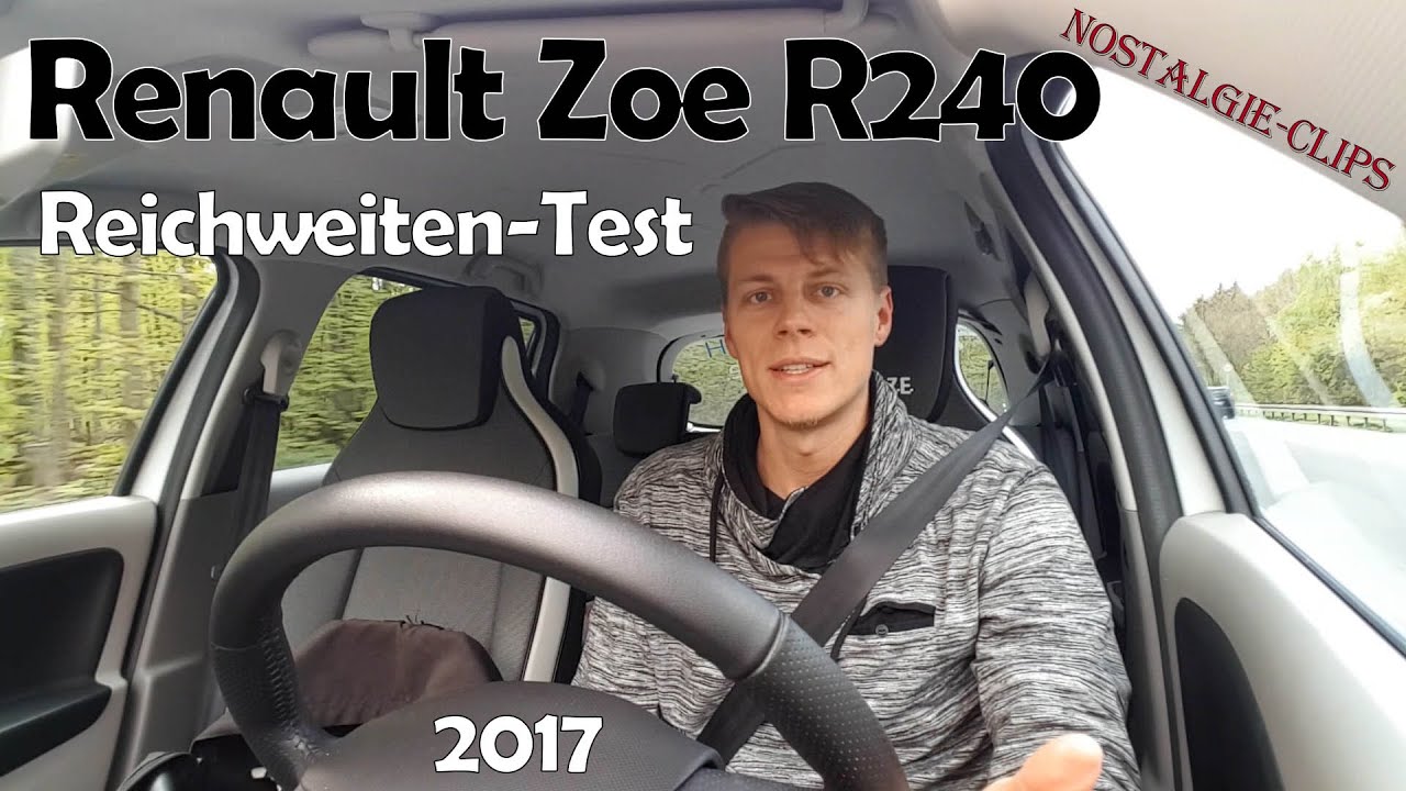 Renault Zoe R240 (22kWh) Reichweite - Test