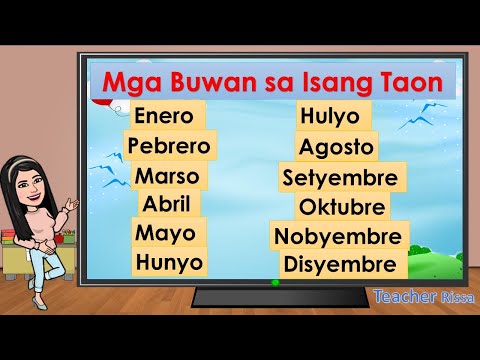 Video: Ano Ang Mga Pangalan Ng Buwan Ng Taon Sa Ukrainian